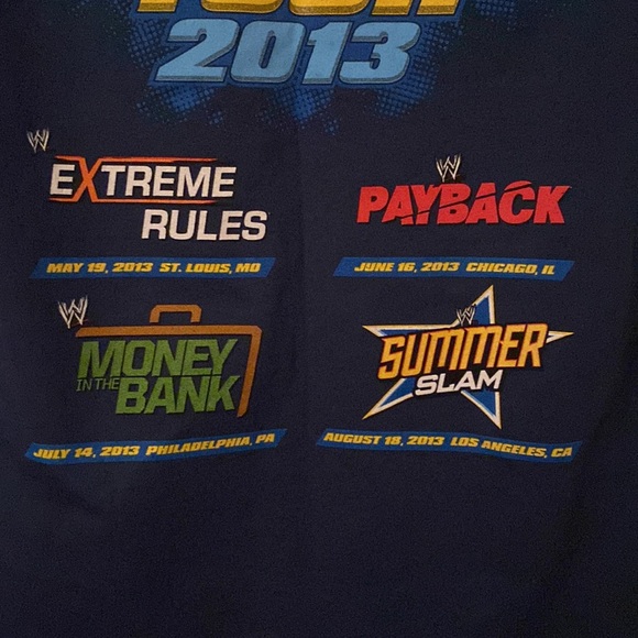 NWOT - WWE HD Summer Tour 2013 - Picture 5 of 6